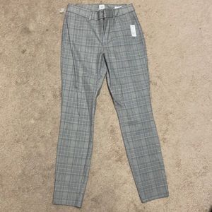 NWT GAP Plaid work pants 8T